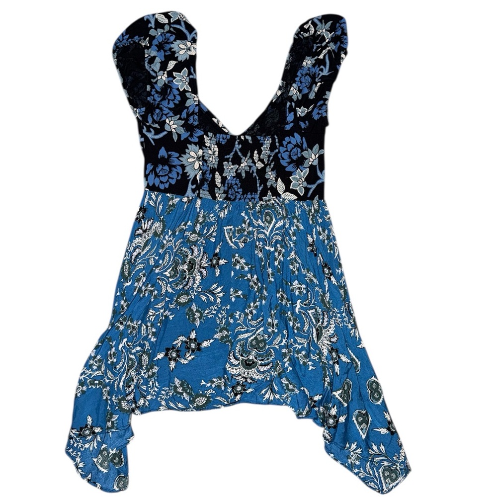 Free People La Bamba Babydoll Top - Picture 2 of 3